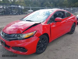 2015 Honda Civic Coupe EX with VIN 2HGFG3B87FH533558, listed as a IAAI auction lot 40483991 with 77,238 mi miles. Bid and sale history available at carsss.com. Image 2.
