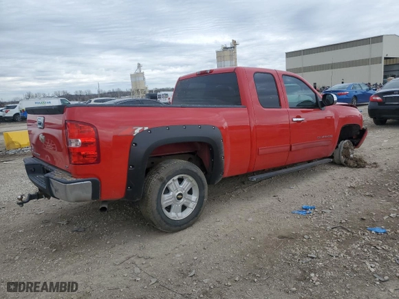 2009 Chevrolet Silverado 1500 LTZ with VIN 1GCEK39069Z147131, listed as a Copart auction lot 85160794 with 187,418 mi miles and Salvage Title. Bid and sale history available at carsss.com. Image 3.