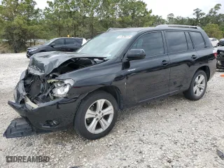 2008 Toyota Highlander Sport with VIN JTEDS43A582032963, listed as a Copart auction lot 47636375 with 235,372 mi miles and Salvage Title. Bid and sale history available at carsss.com. Image 1.