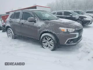 2016 Mitsubishi Outlander Sport 2.4 ES with VIN JA4AR3AWXGZ041850, listed as a IAAI auction lot 41629967 with 90,652 mi miles. Bid and sale history available at carsss.com. Image 1.