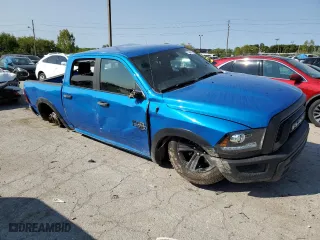 2024 Ram 1500 Classic Warlock with VIN 1C6RR7LG0RS143571, listed as a Copart auction lot 70699914 with 12,804 mi miles and Non Repairable. Bid and sale history available at carsss.com. Image 4.