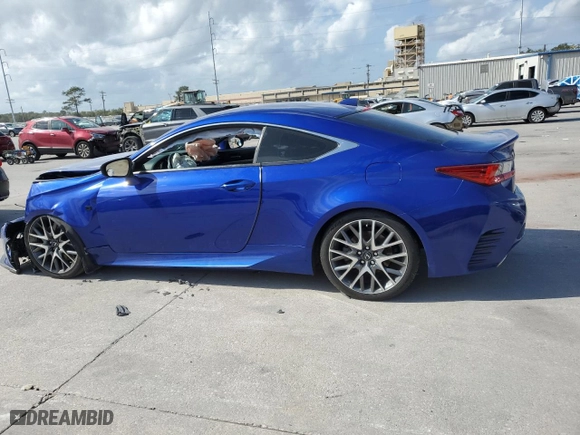 2015 Lexus RC 350 with VIN JTHHE5BC3F5000223, listed as a Copart auction lot 78683974 with 62,899 mi miles and Salvage Title. Bid and sale history available at carsss.com. Image 2.