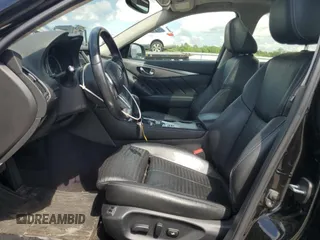 2018 Infiniti Q50 Luxe with VIN JN1EV7AR9JM436131, listed as a Copart auction lot 61730475 with 121,452 mi miles and Salvage title. Bid and sale history available at DreamBid. Image 7.