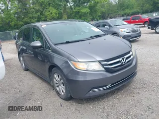 2015 Honda Odyssey EX-L z VIN 5FNRL5H67FB119534, wystawiony jako IAAI lot #42320824 z przebiegiem 170 764 mil mil oraz . Historia ofert i sprzedaży dostępna na DreamBid. Obrazek 1.