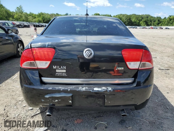 2010 Mercury Milan Premier with VIN 3MEHM0JG0AR658629, listed as a Copart auction lot 61027295 with 169,770 mi miles and Clean title. Bid and sale history available at DreamBid. Image 6.