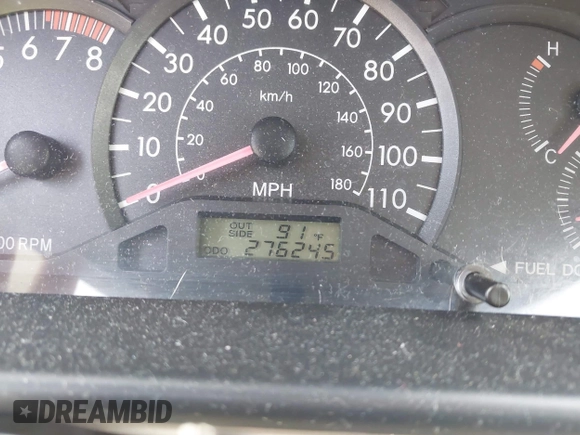 2005 Toyota Corolla CE with VIN 2T1BR32E25C445216, listed as a IAAI auction lot 42166959 with 276,245 mi miles and . Bid and sale history available at DreamBid. Image 7.