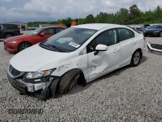 2015 Honda Civic LX with VIN 19XFB2F50FE115636, listed as a Copart auction lot 53855065 with Not Provided miles and Salvage Title. Bid and sale history available at DreamBid. Image 1.