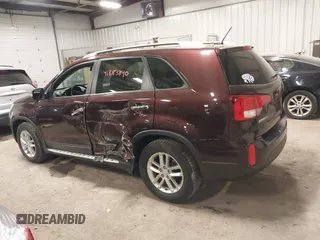 2015 Kia Sorento LX with VIN 5XYKT3A65FG635450, listed as a IAAI auction lot 41883840 with 97,238 mi miles. Bid and sale history available at carsss.com. Image 14.