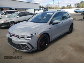 2023 Volkswagen Golf GTI SE with VIN WVW3A7CD0PW209201, listed as a Copart auction lot 76271464 with 0 mi miles and Salvage Title. Bid and sale history available at carsss.com. Image 1.