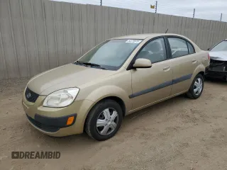 2009 Kia Rio LX with VIN KNADE223496549097, listed as a Copart auction lot 54375975 with 140,882 mi miles and Salvage Title. Bid and sale history available at DreamBid. Image 1.