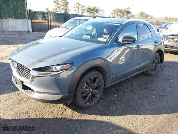 2023 Mazda CX-30 2.5 S Carbon Edition with VIN 3MVDMBCM3PM579345, listed as a IAAI auction lot 41689892 with 18,621 mi miles. Bid and sale history available at carsss.com. Image 18.