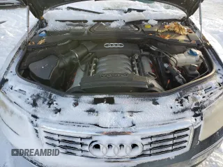 2004 Audi A8 L with VIN WAUML44E54N000619, listed as a Copart auction lot 42186195 with 174,331 mi miles and Salvage Title. Bid and sale history available at carsss.com. Image 11.