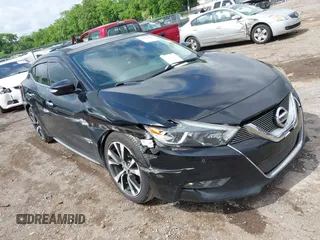2016 Nissan Maxima SV z VIN 1N4AA6AP6GC394425, wystawiony jako IAAI lot #42214268 z przebiegiem 117 615 mil mil oraz . Historia ofert i sprzedaży dostępna na DreamBid. Obrazek 1.