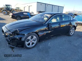 2018 Jaguar XE 25t with VIN SAJAR4FX6JCP27215, listed as a Copart auction lot 88518935 with 75,559 mi miles and Salvage Title. Bid and sale history available at carsss.com. Image 1.