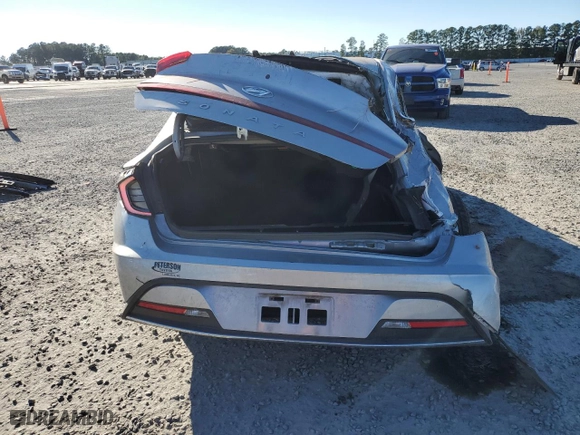 2021 Hyundai Sonata SE with VIN 5NPEG4JA1MH074486, listed as a Copart auction lot 76439804 with 125,735 mi miles and Salvage Title. Bid and sale history available at carsss.com. Image 6.