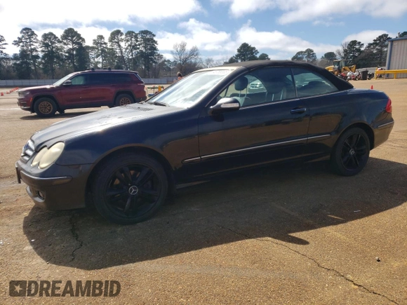 2007 Mercedes-Benz CLK 350 z VIN WDBTK56F97F205760, wystawiony jako Copart lot #46755565 z przebiegiem 129 202 mil mil oraz Czysty tytuł • Clean title. Historia ofert i sprzedaży dostępna na DreamBid. Obrazek 1.