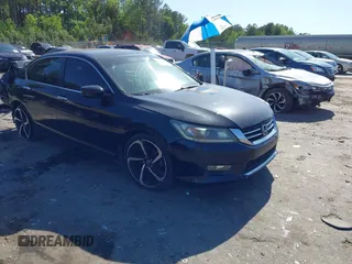 2014 Honda Accord LX z VIN 1HGCR2F32EA227788, wystawiony jako IAAI lot #42039644 z przebiegiem 163 567 mil mil oraz . Historia ofert i sprzedaży dostępna na DreamBid. Obrazek 1.