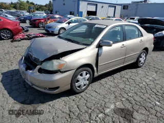 2006 Toyota Corolla CE with VIN 1NXBR32E56Z718407, listed as a Copart auction lot 62300645 with 216,138 mi miles and Salvage title. Bid and sale history available at DreamBid. Image 1.