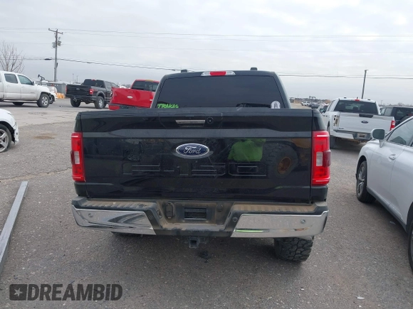 2021 Ford F-150 XL with VIN 1FTFW1E59MFA72823, listed as a IAAI auction lot 41366010 with 66,001 mi miles. Bid and sale history available at carsss.com. Image 16.