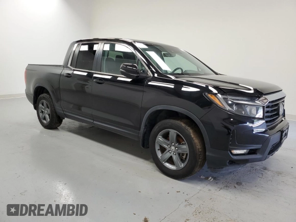 2022 Honda Ridgeline RTL with VIN 5FPYK3F52NB038976, listed as a Copart auction lot 57803425 with 33,897 mi miles and Non repairable. Bid and sale history available at DreamBid. Image 4.