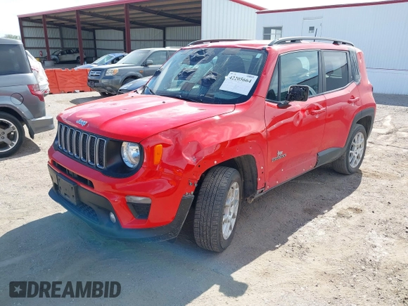 2022 Jeep Renegade Latitude with VIN ZACNJDB1XNPN46562, listed as a IAAI auction lot 42205664 with 75,714 mi miles and . Bid and sale history available at DreamBid. Image 18.