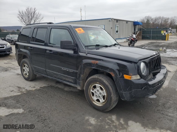 2012 Jeep Patriot Sport with VIN 1C4NJRBB2CD575378, listed as a Copart auction lot 53028485 with 174,679 mi miles and Salvage Title. Bid and sale history available at carsss.com. Image 4.