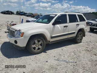 2005 Jeep Grand Cherokee Laredo z VIN 1J4GR48K05C625144, wystawiony jako Copart lot #57477275 z przebiegiem 167 654 mil mil oraz Szkoda całkowita • Salvage title. Historia ofert i sprzedaży dostępna na DreamBid. Obrazek 1.