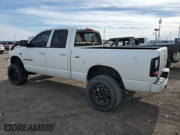 2005 Dodge 2500 SLT with VIN 3D7KS28C15G861404, listed as a Copart auction lot 55014625 with 375,107 mi miles and Salvage title. Bid and sale history available at DreamBid. Image 2.