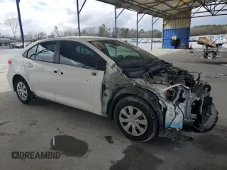 2020 Toyota Corolla L with VIN 5YFDPRAE6LP112520, listed as a Copart auction lot 47951235 with 105,079 mi miles and Salvage Title. Bid and sale history available at carsss.com. Image 4.