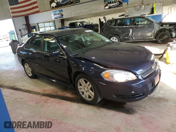 2012 Chevrolet Impala LT Retail with VIN 2G1WB5E30C1202990, listed as a Copart auction lot 55110425 with 28,455 mi miles and Salvage Title. Bid and sale history available at DreamBid. Image 4.