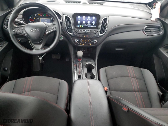 2024 Chevrolet Equinox RS with VIN 3GNAXMEG8RS129243, listed as a Copart auction lot 47058695 with 39,398 mi miles and Salvage Title. Bid and sale history available at carsss.com. Image 8.