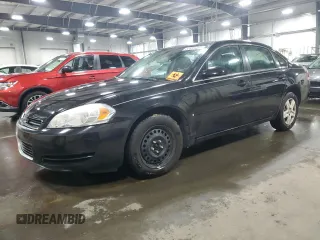 2008 Chevrolet Impala LS with VIN 2G1WB58K589229968, listed as a Copart auction lot 53893435 with 183,354 mi miles and Non Repairable. Bid and sale history available at DreamBid. Image 1.