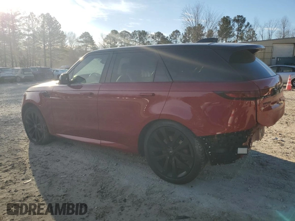 2024 Land Rover Range Rover Sport Dynamic SE with VIN SAL1L9FU7RA173458, listed as a Copart auction lot 42537245 with 12,447 mi miles and Salvage title. Bid and sale history available at DreamBid. Image 2.