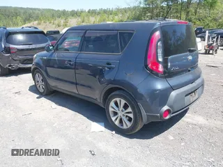 2015 Kia Soul + with VIN KNDJP3A59F7201259, listed as a IAAI auction lot 42029984 with 70,559 mi miles. Bid and sale history available at carsss.com. Image 3.