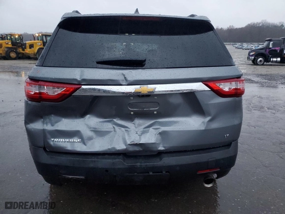 2021 Chevrolet Traverse LT Leather with VIN 1GNERHKWXMJ144304, listed as a Copart auction lot 85142024 with 65,695 mi miles and Salvage Title. Bid and sale history available at carsss.com. Image 6.