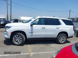 2023 Chevrolet Tahoe Premier with VIN 1GNSKSKD0PR262516, listed as a IAAI auction lot 42473875 with 83,461 mi miles and . Bid and sale history available at DreamBid. Image 14.