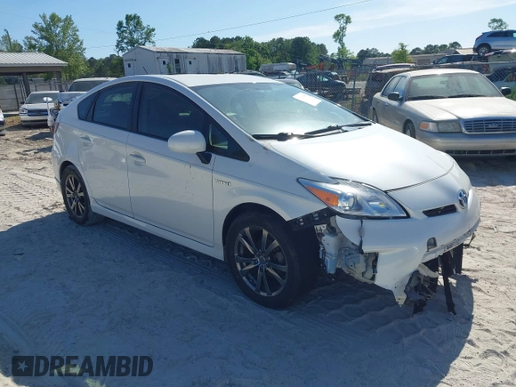 2013 Toyota Prius One z VIN JTDKN3DU6D0343264, wystawiony jako IAAI lot #42170569 z przebiegiem 124 533 mil mil oraz . Historia ofert i sprzedaży dostępna na DreamBid. Obrazek 1.