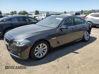 2015 BMW 5 Series 528i with VIN WBA5A5C59FD514726, listed as a Copart auction lot 59580665 with 52,666 mi miles and Salvage title. Bid and sale history available at DreamBid. Image 1.
