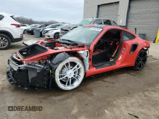 2018 Porsche 911 GT2 RS with VIN WP0AE2A9XJS185792, listed as a Copart auction lot 80452643 with 0 mi miles. Bid and sale history available at carsss.com. Image 1.