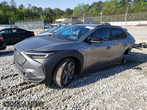 2024 Subaru Solterra Premium with VIN JTMABABA0RA054125, listed as a Copart auction lot 51919375 with 12,666 mi miles and Salvage title. Bid and sale history available at DreamBid. Image 1.