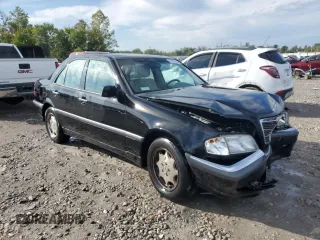 1999 Mercedes-Benz C 230/260/280/320 with VIN WDBHA29G0XA724818, listed as a Copart auction lot 71455614 with 182,525 mi miles and Salvage Title. Bid and sale history available at carsss.com. Image 4.