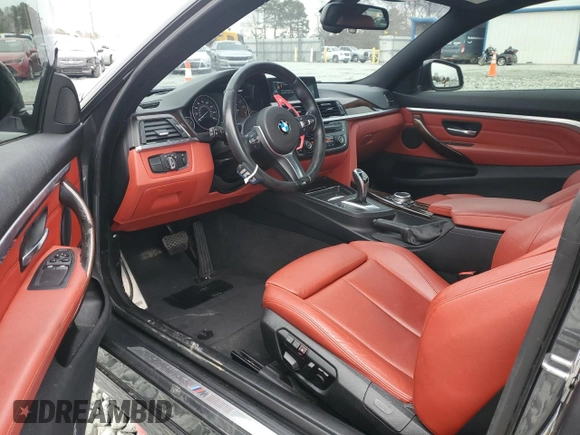 2014 BMW 4 Series 435i with VIN WBA3R1C5XEK190768, listed as a Copart auction lot 44512985 with 117,280 mi miles and Salvage Title. Bid and sale history available at carsss.com. Image 8.