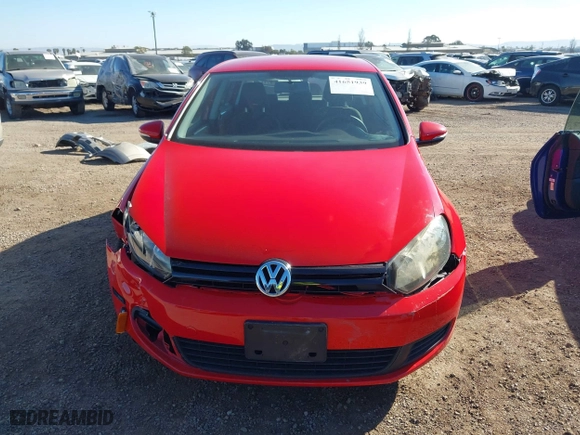 2010 Volkswagen Golf with VIN WVWDB7AJ7AW406433, listed as a IAAI auction lot 41651939 with 111,286 mi miles. Bid and sale history available at carsss.com. Image 12.