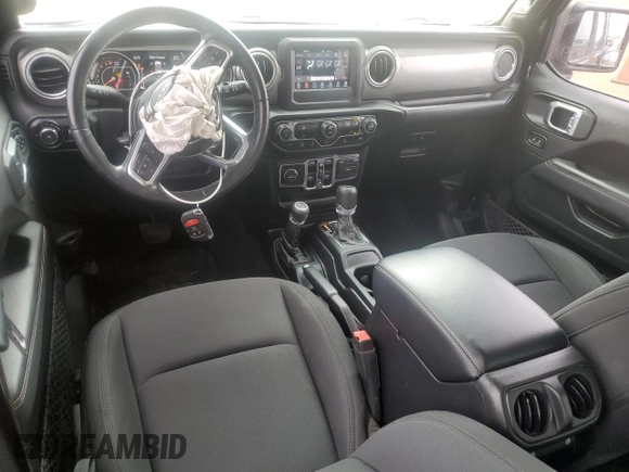 2020 Jeep Wrangler Unlimited Sahara с VIN 1C4HJXEG9LW243287, выставлен на аукционе Copart как лот 55729585 с пробегом 56 913 миль миль и Списание • Salvage title. История ставок и продаж доступна на DreamBid. Изображение 8.