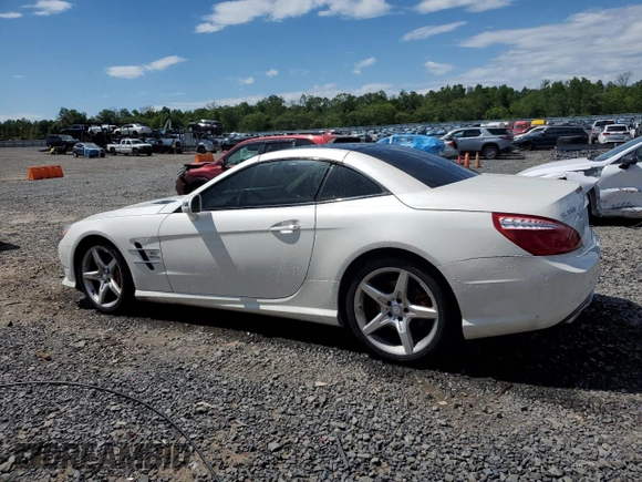 2013 Mercedes-Benz SL 550 с VIN WDDJK7DA3DF001212, выставлен на аукционе Copart как лот 56676395 с пробегом 53 289 миль миль и Списание • Salvage title. История ставок и продаж доступна на DreamBid. Изображение 2.