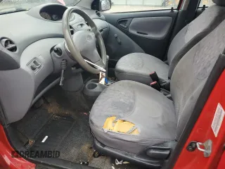 2001 Toyota ECHO z VIN JTDBT123210193198, wystawiony jako Copart lot #55949435 z przebiegiem 258 852 mil mil oraz Szkoda całkowita • Salvage title. Historia ofert i sprzedaży dostępna na DreamBid. Obrazek 7.