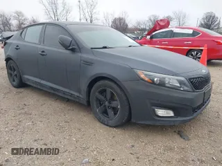 2015 Kia Optima LX z VIN 5XXGM4A77FG446756, wystawiony jako IAAI lot #41065719 z przebiegiem 174 971 mil mil oraz . Historia ofert i sprzedaży dostępna na DreamBid. Obrazek 1.