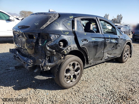 2022 Subaru Crosstrek Sport with VIN JF2GTHSCXNH230697, listed as a Copart auction lot 46621325 with 70,471 mi miles and Salvage Title. Bid and sale history available at carsss.com. Image 3.