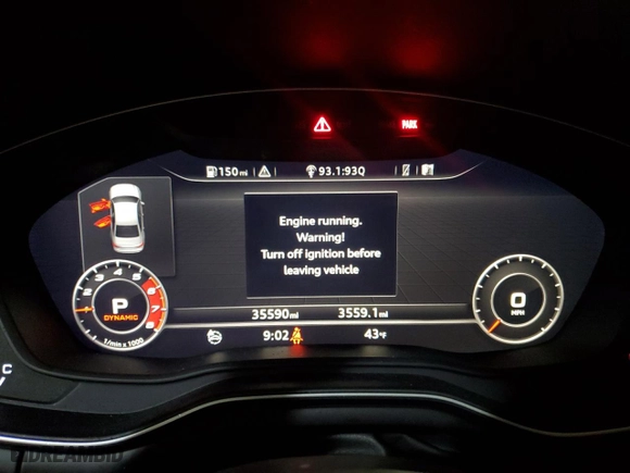 2018 Audi S4 Premium Plus with VIN WAUB4AF46JA002776, listed as a Copart auction lot 42753083 with 35,590 mi miles. Bid and sale history available at carsss.com. Image 9.