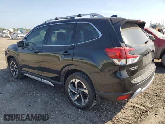 2023 Subaru Forester Touring with VIN JF2SKARC8PH501124, listed as a Copart auction lot 53019845 with 21,956 mi miles and Salvage title. Bid and sale history available at DreamBid. Image 2.